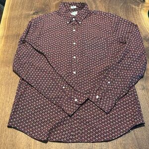 J. CREW Organic Cotton Stretch Button Down Shirt - XL Slim-Fit